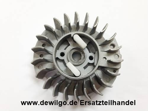 Lüfterrad mit Starterklingen Einhell RPC 2045 Motorsäge