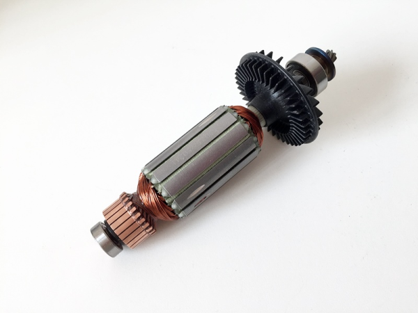 490724 Anker mit Lüfter und Kugellagern für Festool BS 75 E - BS 75 E-Plus Bandschleifer.