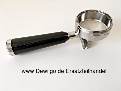 146204 Siebträger (Ø 58 mm) mit zwei Ausläufen für GRAEF Contessa Espressomaschine