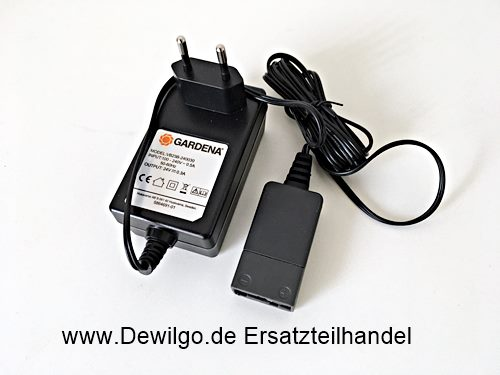 8844-00.900.03 Ladegerät für Gardena Turbotrimmer SmallCut 300 Accu Art.8844