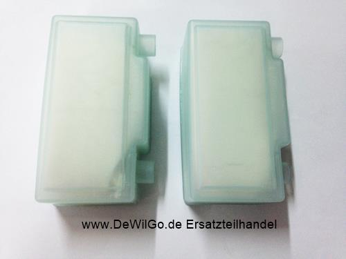Eckige Quigg Anti-Kalk Kartuschen für Quigg DBS 3000.10 - DBS 3000.11 Dampfbügelstation