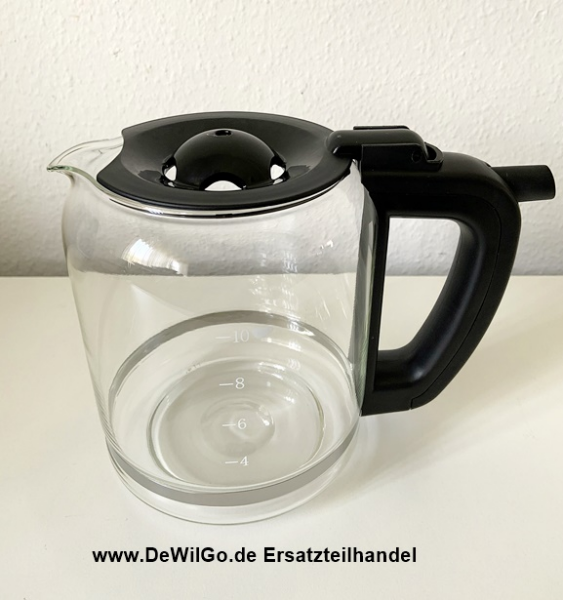 2801640 Ersatz-Glaskanne für Unold 28016 Kaffeeautomat ONYX