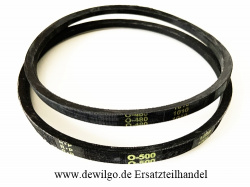 Keilriemen-Set O-480 und O-500 für Einhell NBD 501 - Einhell SB 501/1 Säulenbohrmaschine