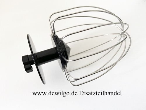 Schneebesen für Quigg KMR 2020.20 Aldi Retro-Küchenmaschine