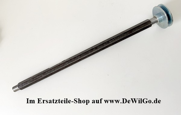 Riemenscheibe mit Welle für MARINA S 390B - S390H Vertikutierer