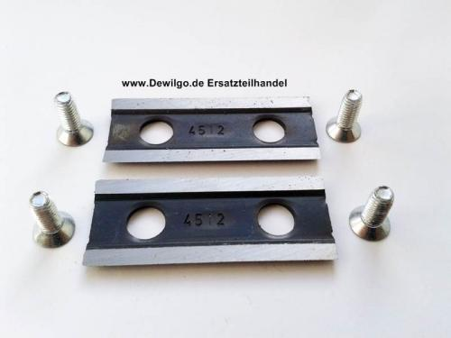 Häckslermesser - Schreddermesser für HMH 2500 A Hurricane Gartenhäcksler