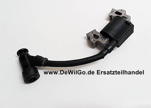 Zündspule mit Zündkerzenstecker für Einhell Rasenmäher Motor RPM 46-1 S-SE