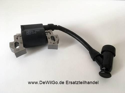 Zündspule und Zündstecker Motor Einhell BM 46 - BM 46K - BM 46-S - BG-PM 46P  Rasenmäher- N-BM46 S-SE