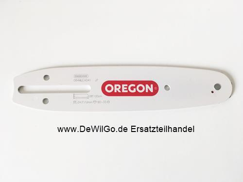 084MLEA041 MICRO-LITE SCHWERT-OREGON Führungsschiene,18 cm, 3/8 Zoll, Gesamtlänge 24 cm