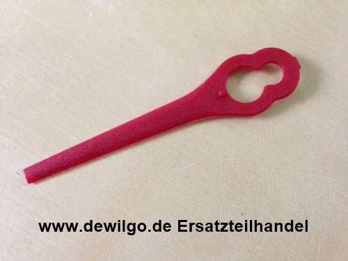 Messer-Ersatzmesser 20 Stück für Einhell BG-CT 18 Li - Einhell AT 18 Li - Einhell RG-CT 18/1 - GE-CT 18 Li - GE-CM 36 Li / GE-CT 18 Li  Akku-Rasentrimmer